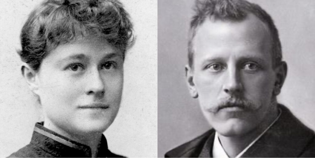 Eva Sars und Fridtjof Nansen