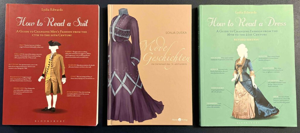3 Bücher zur Kostümgeschichte