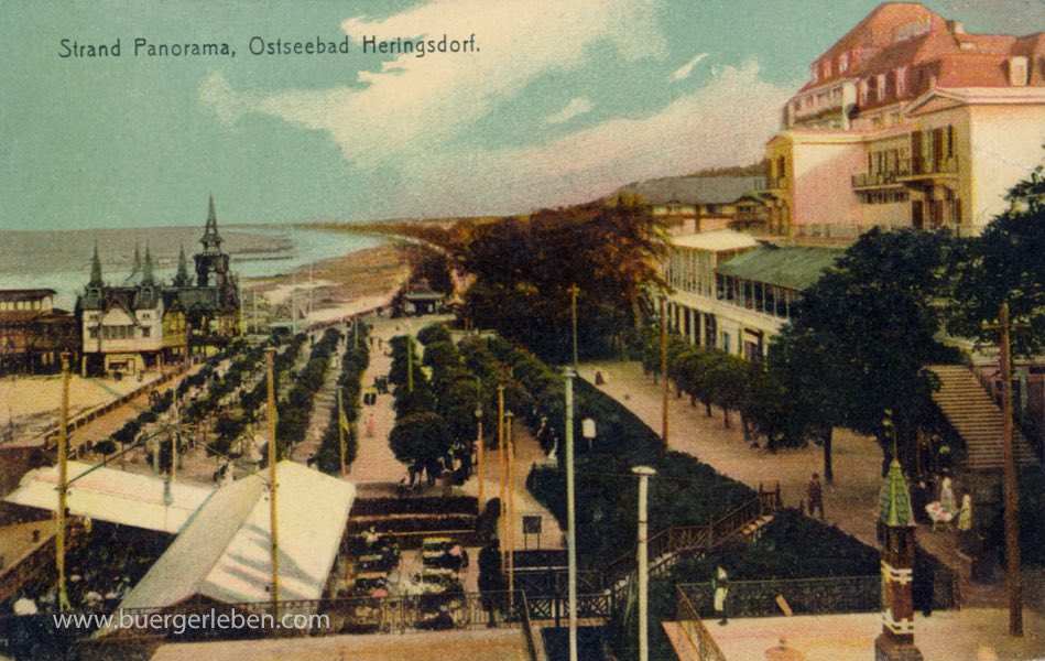 Sommerfrische-Bild; Bürgerleben zu Reisen in der Belle Epoque
